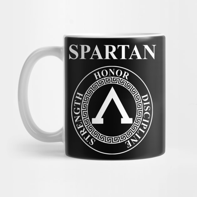 Spartan Shield Virtues of Sparta Lambda by AgemaApparel